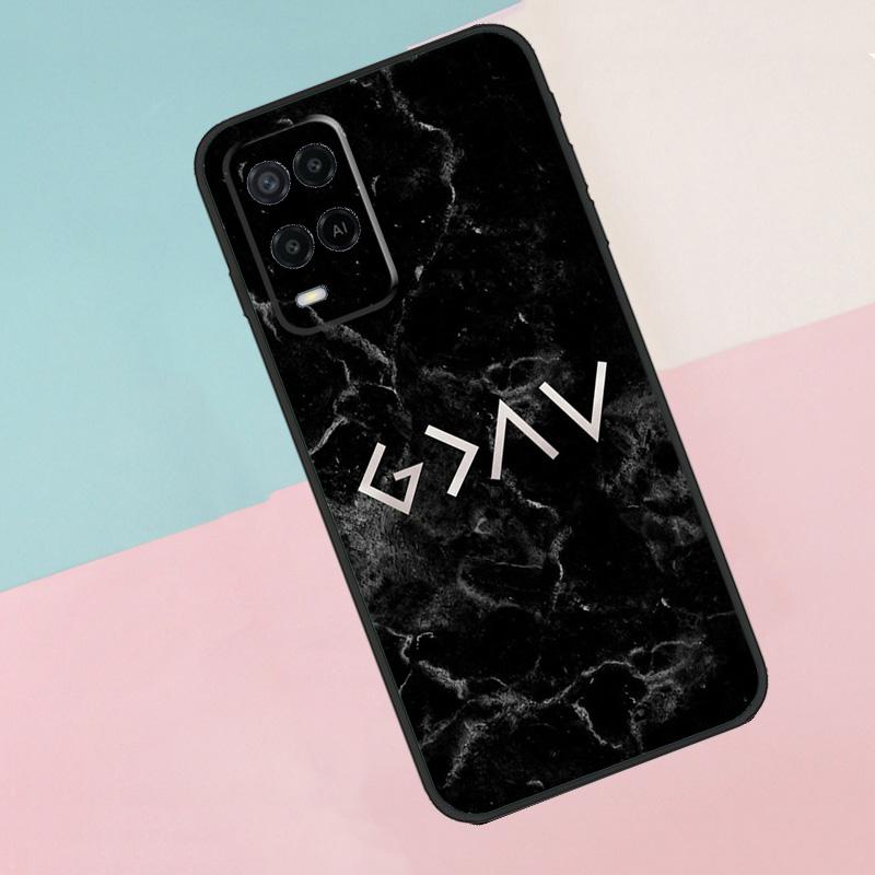 Христианская цитата из Библии для чехла на телефон Oppo A74 A94 A54 A80 A78 A98 A40 A60 A18 A38 A58 A15 A17 A77 A57S A16 A76 A96