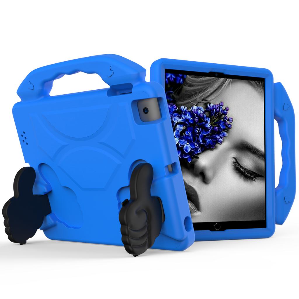 Kids Case for iPad 9.7 6th 5th Pro 9.7 inch Air 2 1 Shockproof Cover for iPad 2 3 4 5 6 mini 7 6 5 4 3 2 1 EVA Thumbs Up Bracket