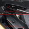 For Honda Accord 13-17 4x Carbon Fiber Color Car Door Armrest Door Window Lift Panel Decorate Cover