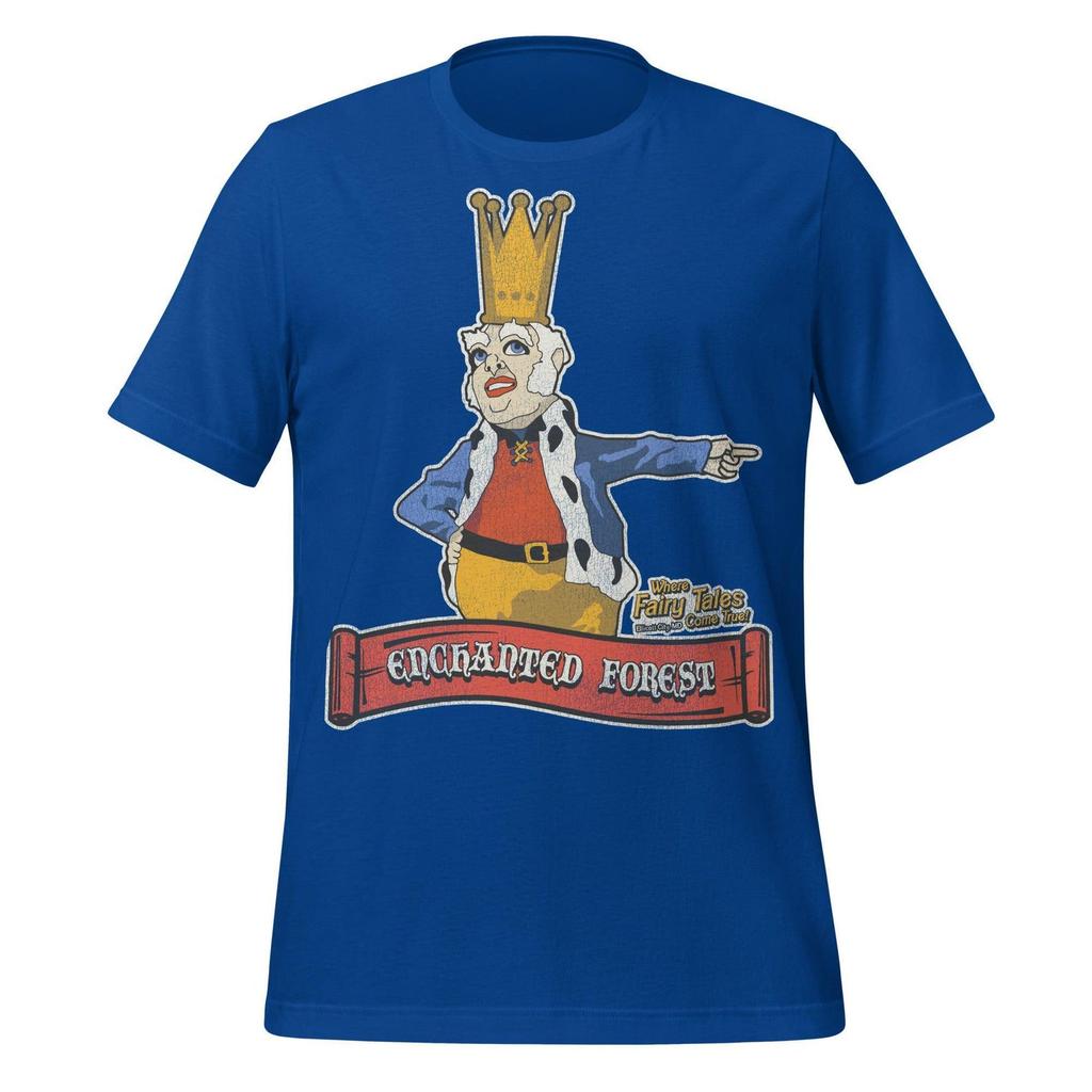Enchanted Forest Amusement Park T-shirt Mens Kids Womens (Maryland, Retro Design)