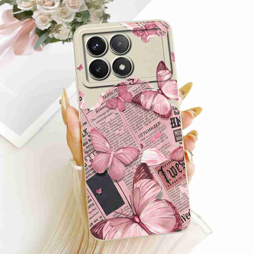 Fashion Luxury Painting For Redmi K70E 2311DRK48C Case Silicone Back Cover For Redmi K 70E K70e 5G Phone Cases Bumper Capa