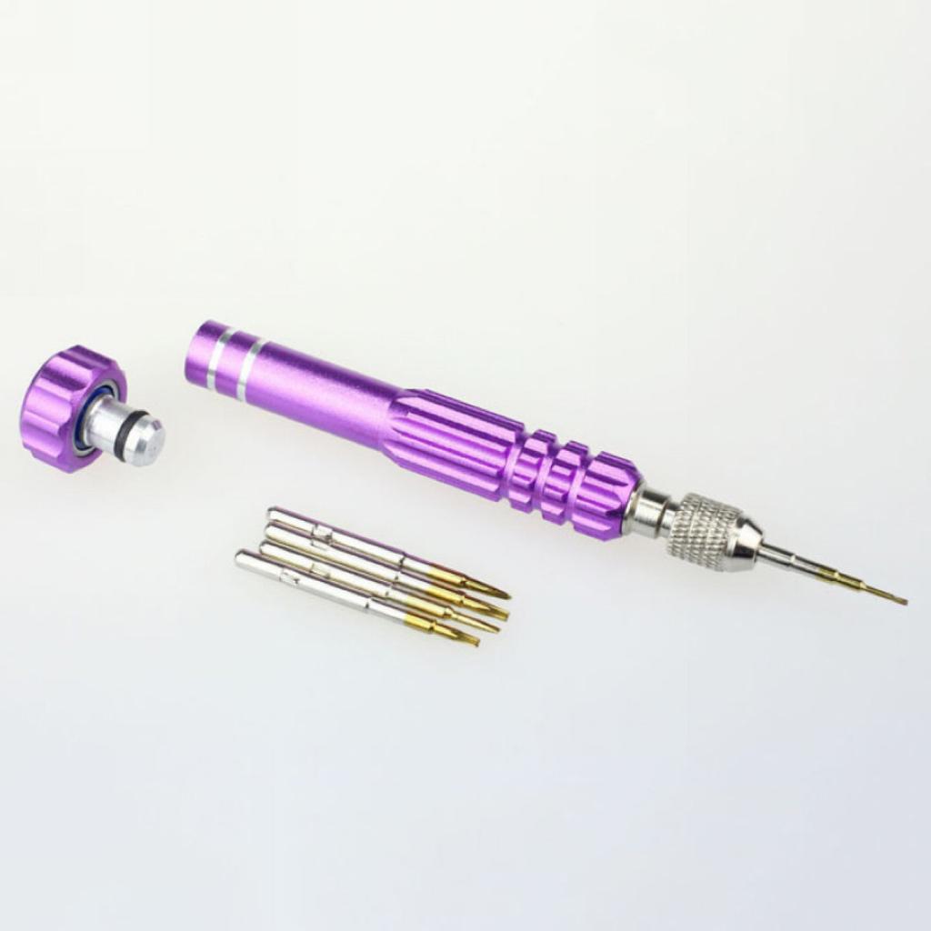 Набор прецизионных отверток 5 в 1 для обслуживания часов, очков, телефонов