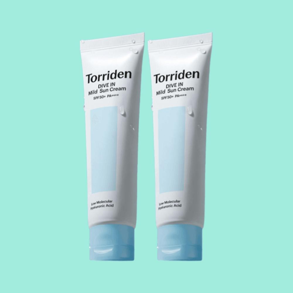 Torridon Mild Sun Cream Dive-in Mugijacha, 60ml, 2 units