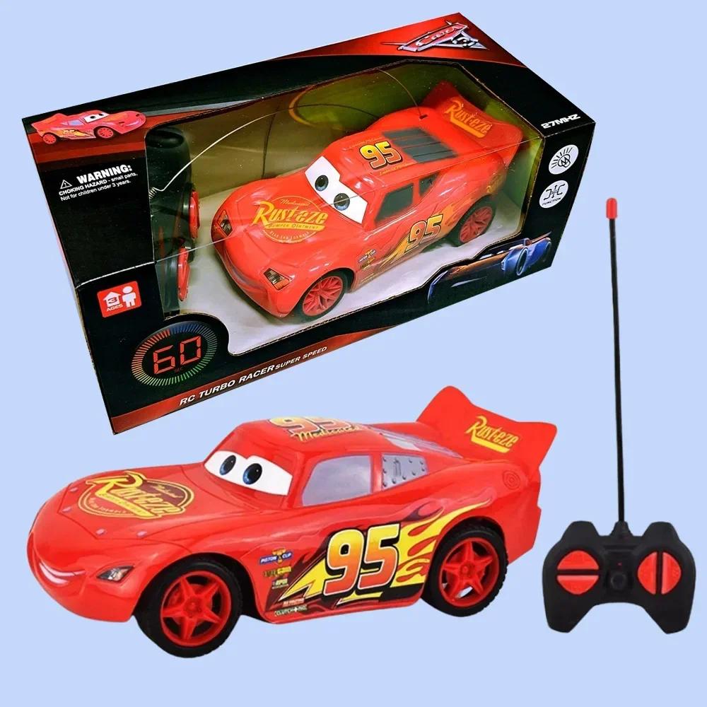Популярная электрическая игрушечная машинка Pixar Cars 3 – Молния Маккуин, гоночный автомобиль на радиоуправлении, игра для вечеринки, подарки на день рождения для детей