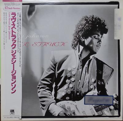 Виниловая пластинка JESSE JOHNSON Love Struck C12Y3234 AM 1988 Япония Танцевальная Электроника Б/у