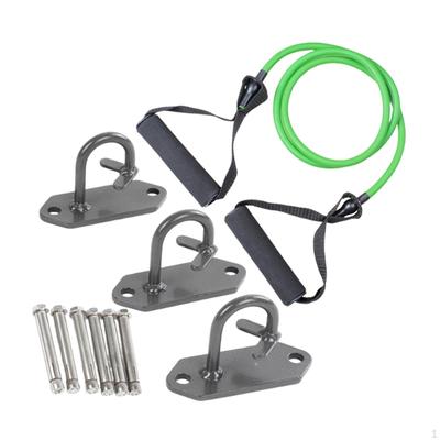 3 шт. Настенные анкеры для эспандеров, крюки для спортзала с винтовым креплением для