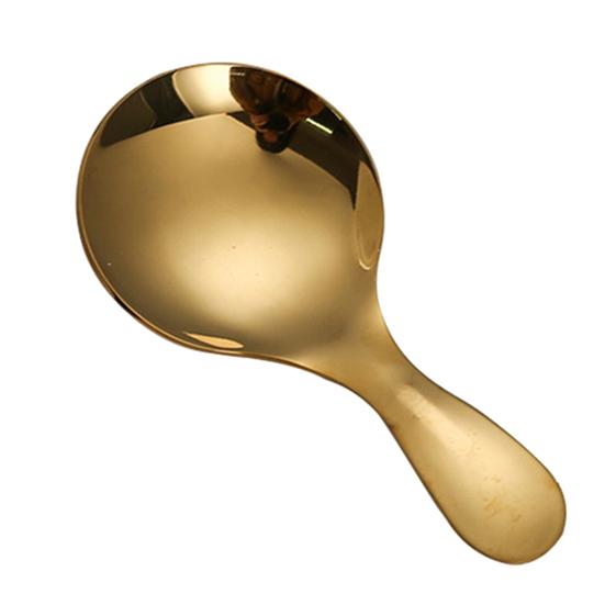 Мини-ложка из нержавеющей стали, ложка с короткой ручкой, ложка для мороженого, ложка для сухого молока для кухни, ресторана