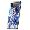 Game O-Overwatchs-DVA Phone Case For Samsung Galaxy Z Flip 7 6 5 4 3 5G Cover ZFlip7 ZFlip6 ZFlip4 ZFlip5 ZFlip3 Coque Fundas Ga