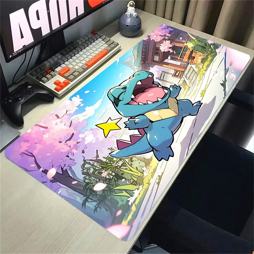Gamer XXL Custom Mouse Mat P-pokemonS Cartoon Mouse Pad Desk Mat Table of Office Carpet Gamer Natural Rubber Mice Pad Mousepad