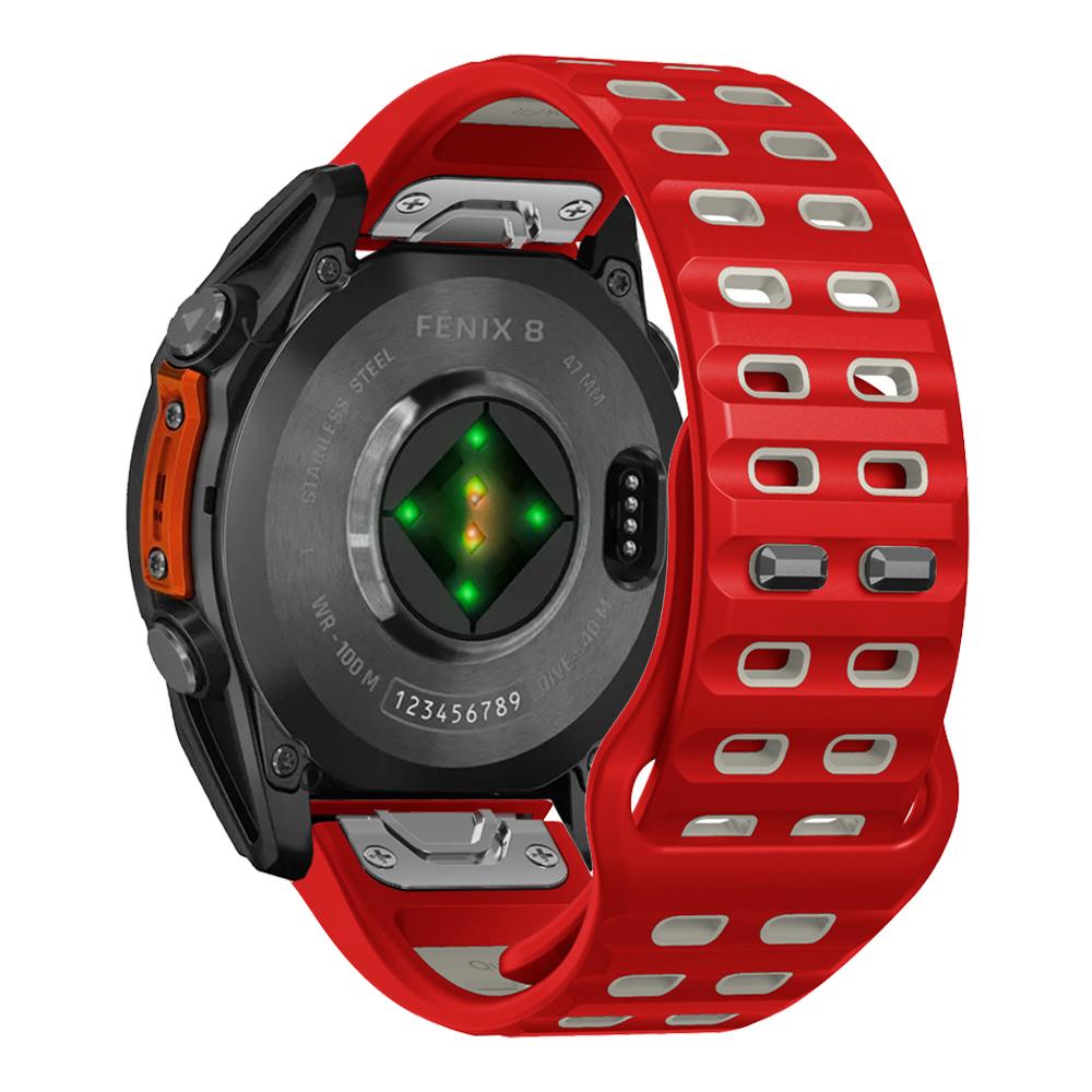 26 мм 22 мм ремешок QuickFit для Garmin Fenix 8 E 7 7X Epix Pro 6 6x 5 5X Plus/MARQ/D2 G1/965 955/Enduro 3 Силиконовый ремешок Браслет