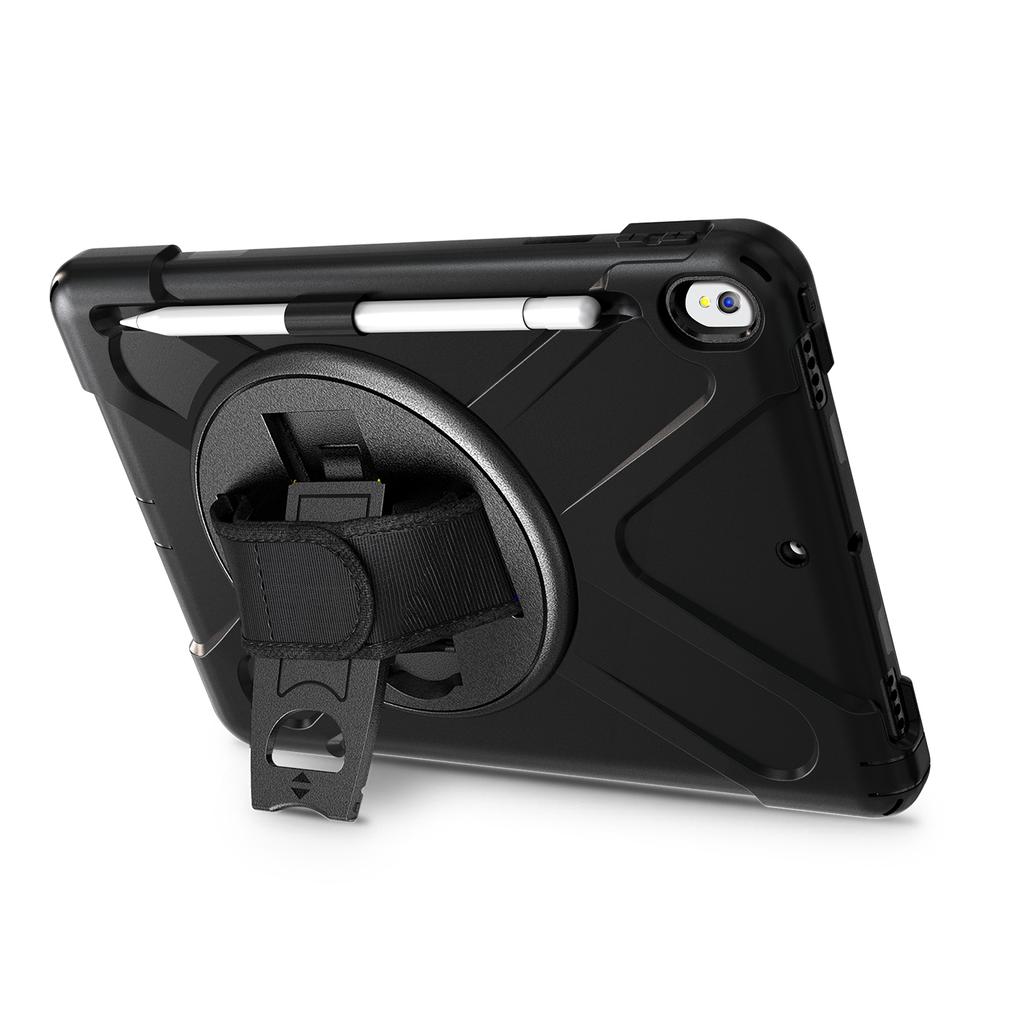 Kickstand Tablet Case for iPad Air 3 2019 / Pro 10.5 2017 Hand Strap Pencil Holder Rugged Hybrid Armor Shockproof Stand Cover