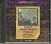 CD ЛУИ АРМСТРОНГ - Величайший джаз ? 1 EJC701N Япония ObiJazz Б/У