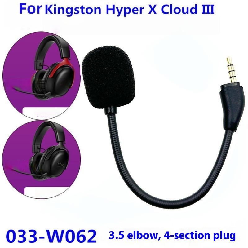 1 шт. Игровые гарнитуры Наушники Для Kingston Hyperx Cloud 2 Ii X Core Pro Silver Cloudx Замена Игровой Микрофон 3,5 мм Микрофон
