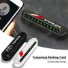 1Pcs New Car Temporary Parking Card Plate Badge Car Styling For TRD Crown Reiz Corolla Prada Alphard Yaris Camry GT86