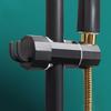 360 Rotation Hook Design Shower Head Holder Adjustable Showerhead Rail Slide Bracket  Men Women