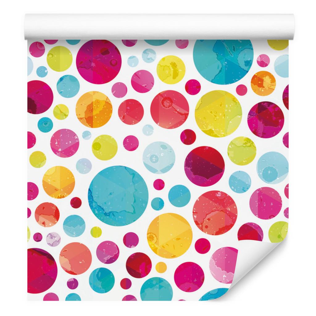 Fashionable colorful dots wallpaper for living room and bedroom 50x1000