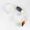 Quirix Manual Pump, Pump Hose, Gasoline Extractor for Motorcycles, Automobiles, Integrated Rubber Ball