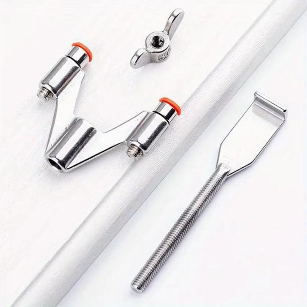 Double Nut Adjustment Door Lock Stainless Steel Anti-Theft Door Lock Anti Theft Travel Lock Travel