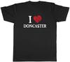 I Love Doncaster Unisexs TShirt South Yorkshire Love Heart Tee Gift