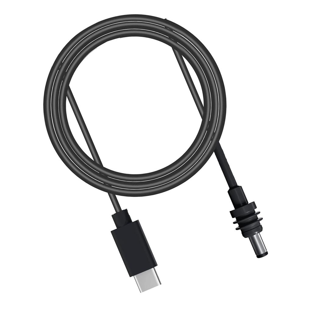 22.8m 75FT USB C To DC Power Cable Robber Housing Copper Conductor 18AWG USB Type C Input To