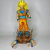 ZW Dragon Ball Super Саян 3 Сон Гоку Сменные Руки ПВХ Аниме Фигурка С Подставкой Коллекционная Статуэтка Для Коллекционеров Аниме