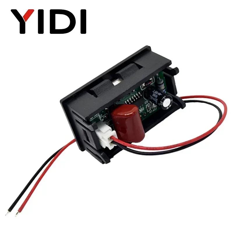 0.56'' Digital LED Display Voltage Meter AC 30-500V AC 10-600V Voltmeter Calibrate Reading DC 3.5-30V DC 0-100V Red Green Blue