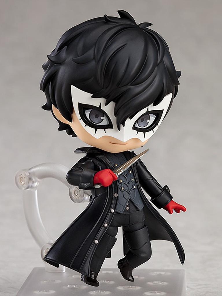 10CM Anime Persona 5Shujinkou (#989) FigureCompany Figure Toy Gift Interchangeable Hands Two Styles Aciton Figure
