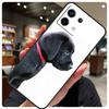 Черный лабрадор Собака Чехол Для Xiaomi Redmi Note 13 12 9 10 11 14 15 Pro Plus Чехол Для Redmi 14C 10C 12C 13C 15 C