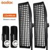 Godox 22*90cm Strip Softbox Reflector Bowens Mount for Studio Flash Speedlite Monolight, Portrait and Product Photography