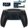 eXtremeRate RISE4 Plus MAX Back Paddle Kit Compatible with PS5 Controller with Clicky Trigger Stop Rubber Remappable Back Button Kit for Compatible