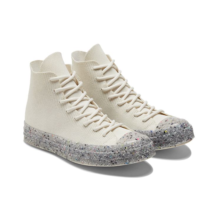 Converse Кроссовки унисекс Converse Chuck 70 Knit High Egret String Barely Volt 170864C