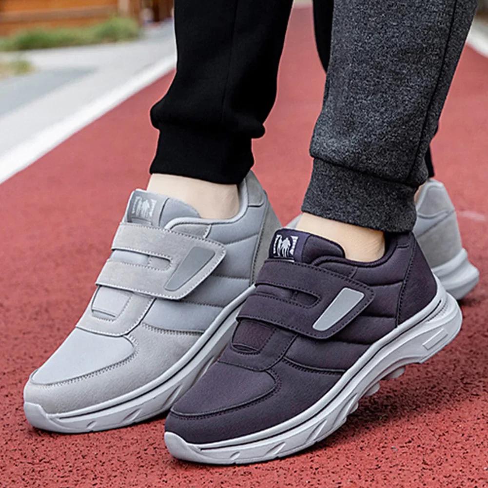 Туфли для мам очень широкой полноты, для пожилых женщин и мужчин, кроссовки на двух ремешках, регулируемая застежка, повседневная спортивная обувь, обувь для ходьбы