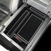 SHAOHAO For 2024 2025 Nissan Pathfinder Center Console Organizer Tray   2024 2025 Pathfinder S/SV/SL/Rock Creek/Platinum Armrest Storage Box Tray