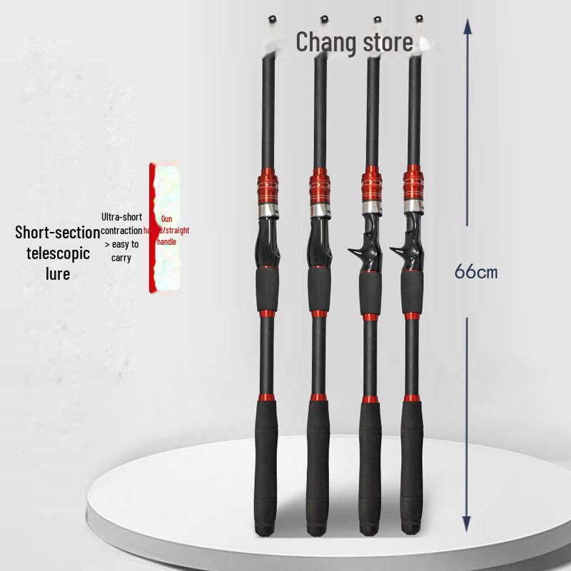 Телескопическая мини-удочка для морской рыбалки — портативное и нескользящее снаряжение