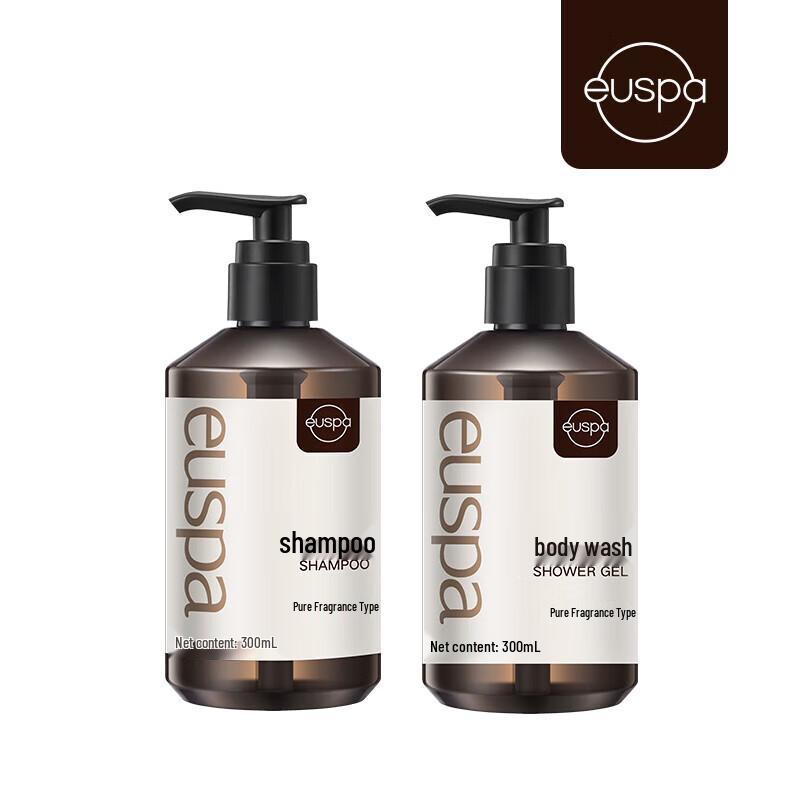 CHANDO euspa Scented Rain Shampoo & Shower Gel Set