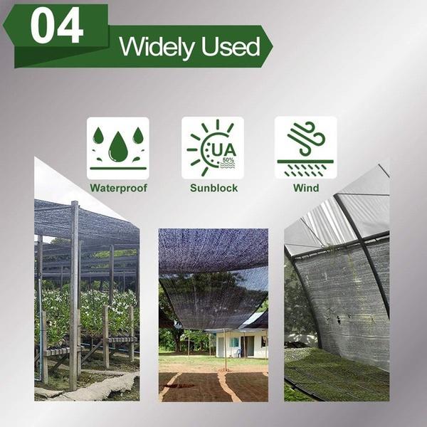 Прямоугольный козырек от солнца, парусный навес, тканевый навес для патио - тканевый навес от солнца, навес для беседки, заднего двора, сада, навеса для автомобиля, домашний декор