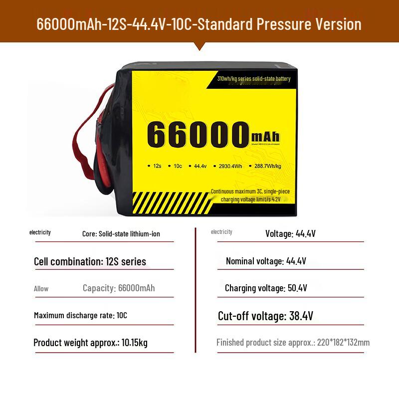 Jiangming Aviation 310 Series Semi-Solid State Drone Battery