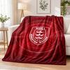 Hull KR Printed Flannel Blanket Warm Comfort Bed Throw For Indoor Home Decoration