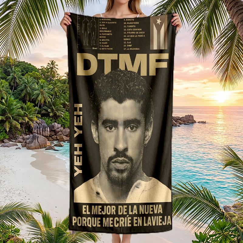Bbunny Fashion Beach Towel: Ideal for Summer Adventures Soft, absorbent and quick drying suitable for swimming and bathing