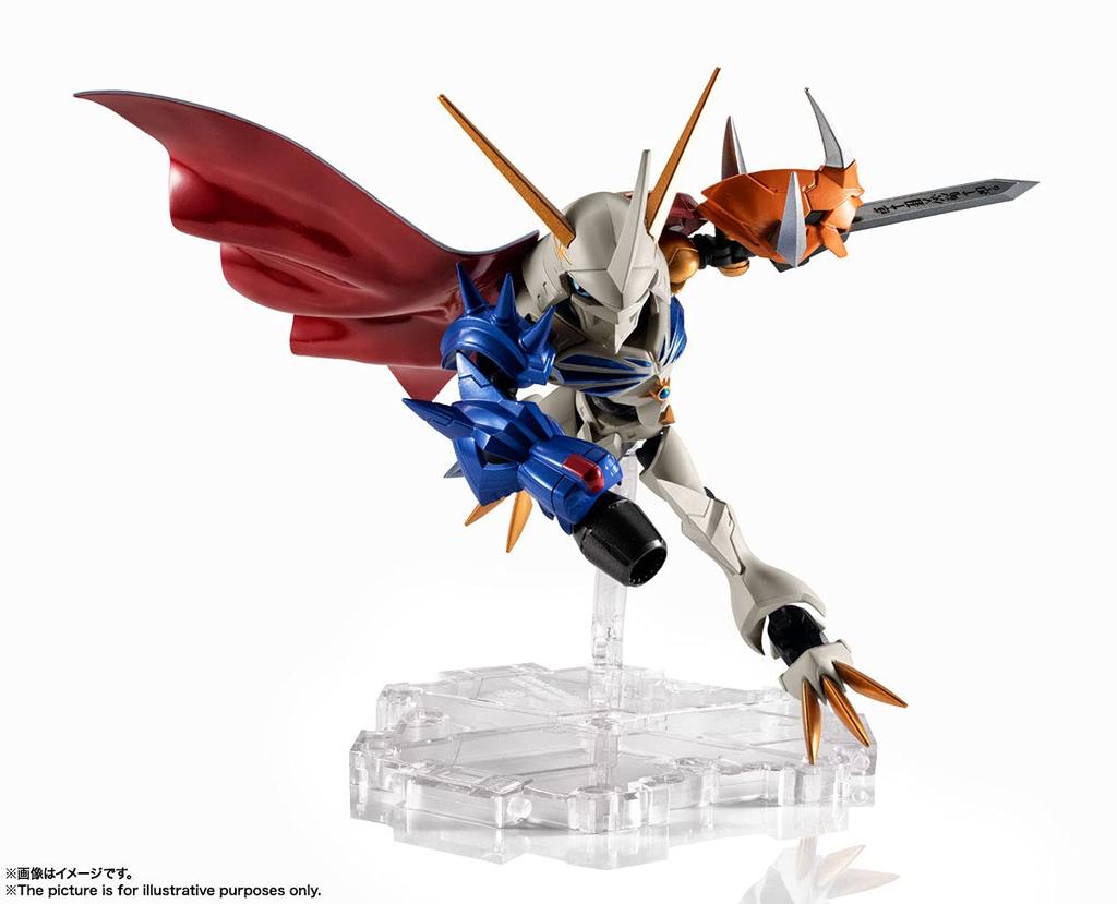 TAMASHII NATIONS NXEDGE STYLE Digimon Adventure Omegamon Color 100 мм окрашенная подвижная фигурка [DIGIMON UNIT] - Специальная версия - Приблизительно. АБС и ПВХ