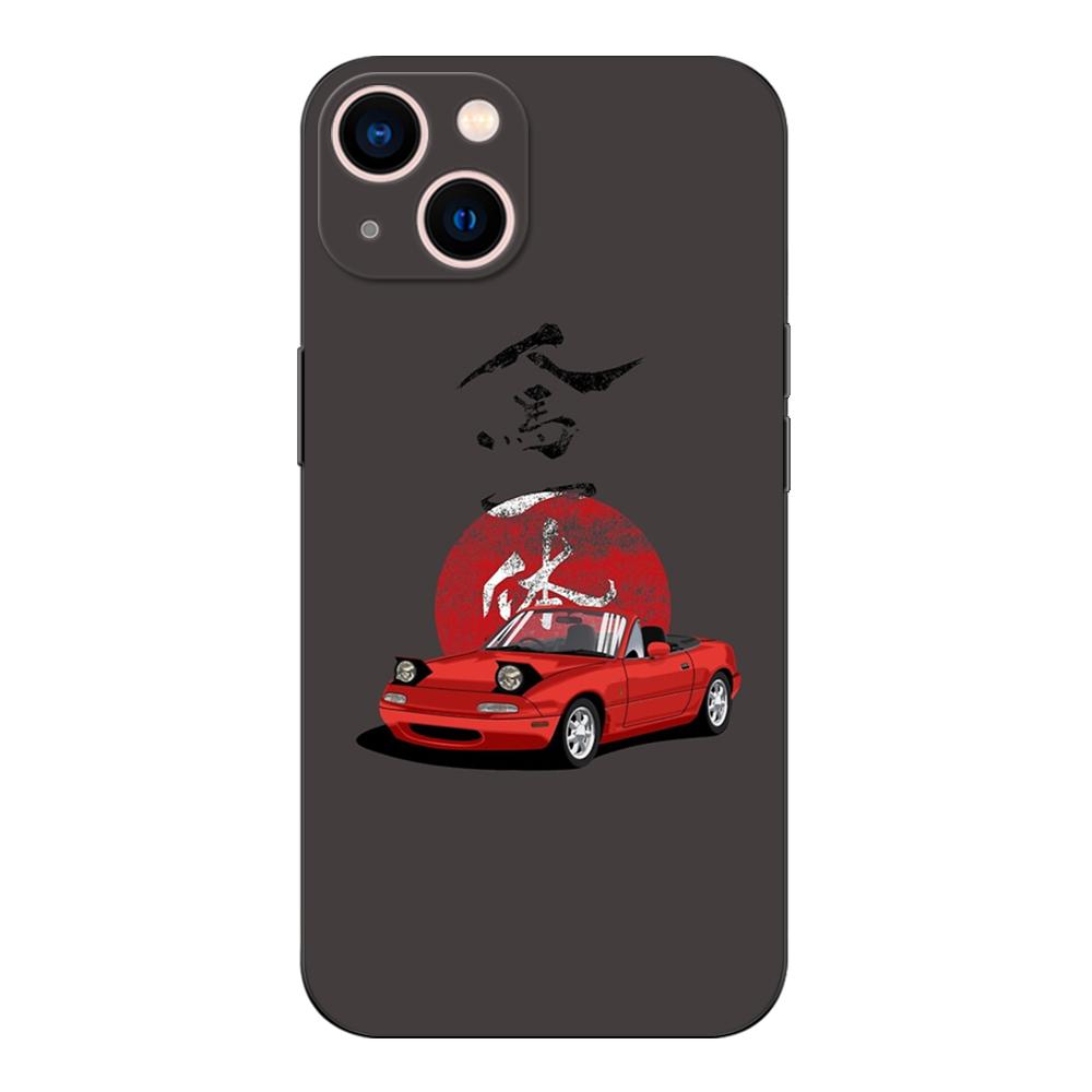 Черный ТПУ чехол для Vivo Y01 Y2 Y12S Y12A Y50 Y15 Y15A Y15S Y17 Y3 Y11 Y50 Y50T Y51S 2019 2020 5G Miata Mx5 Na