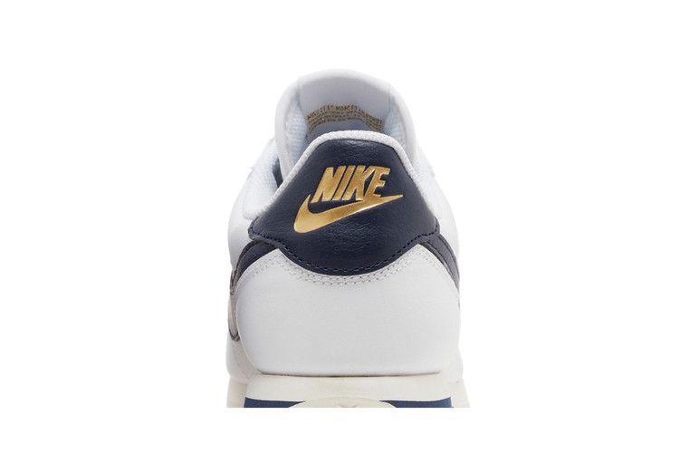 Женские кроссовки Nike Cortez Olympic (Женский) Белый/Парус/Металликовое золото/Обсидиан