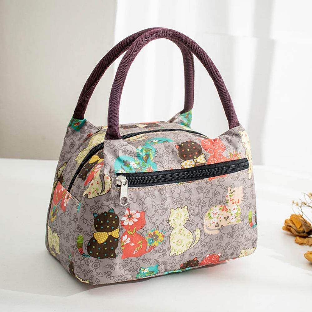 Портативная сумка для обеда из ткани Оксфорд для взрослых и детей, сумка-холодильник для еды и напитков, сумка для пикника, водонепроницаемая коробка для хранения продуктов