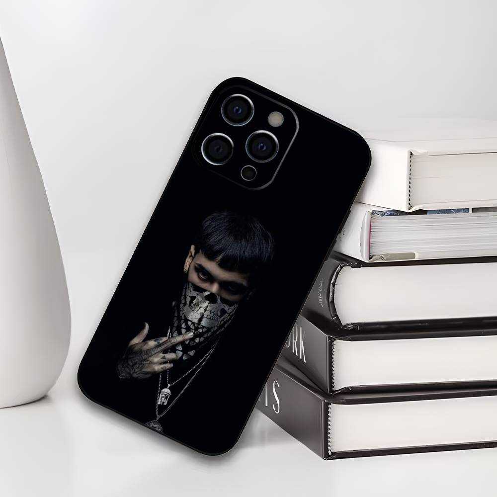Чехол для телефона A-Anuel AA Rapper для iPhone 17,16,15,14,13,12,11 Plus,Pro Max,XS,Мягкий силиконовый черный чехол