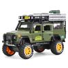1:Масштаб 28 Unimog U5000 Land Rover Defender Модель Игрушечного Автомобиля Резиновые Шины Литой Сплав Звук Свет Внедорожник Детская Игрушка
