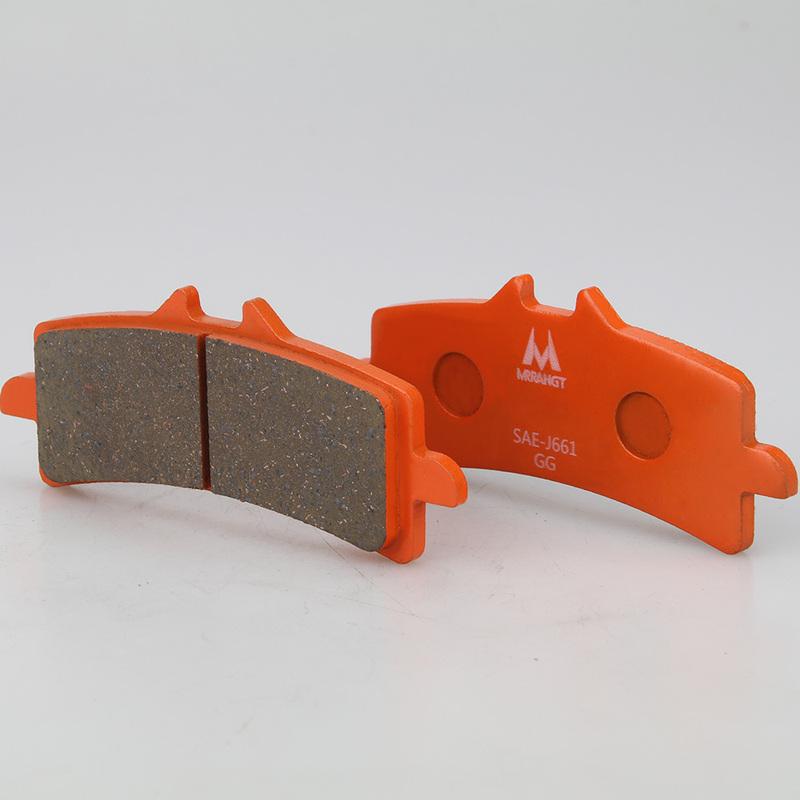 MRRANGT Ceramic Brake Pads for Triumph Trident 660 Tiger 660 850 900GT ADV Speed Triple 1200RS Street Twin 900 Thruxton 1200RS