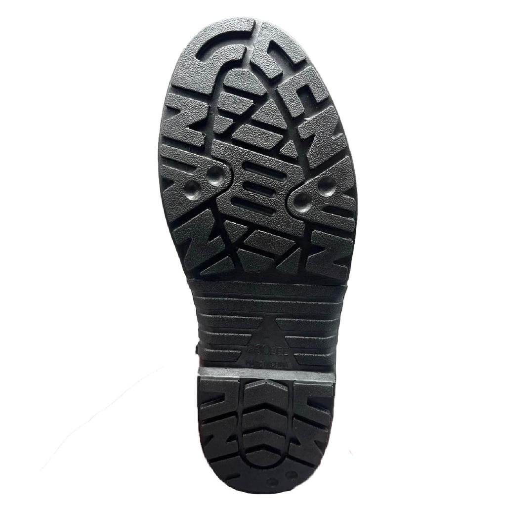 Рабочая обувь Fukuyama Rubber Captain Stag, профессиональные высокие защитные ботинки, черные, размер 25.0 см, 3E