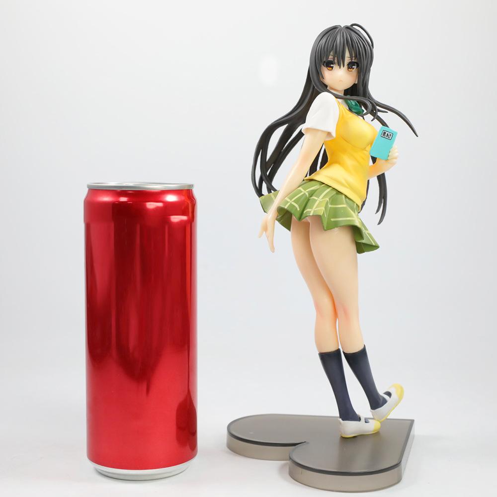 Аниме To LOVEru Котегава Юи Фигурка Школьная форма Платье Стоящая модель Игрушка Подарок ПВХ Коллекция Экшн-фигурка