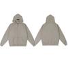 Unisex Oversized Hooded Sweatshirt With Flock Letter Print Soft Cotton Blend Warm Lined