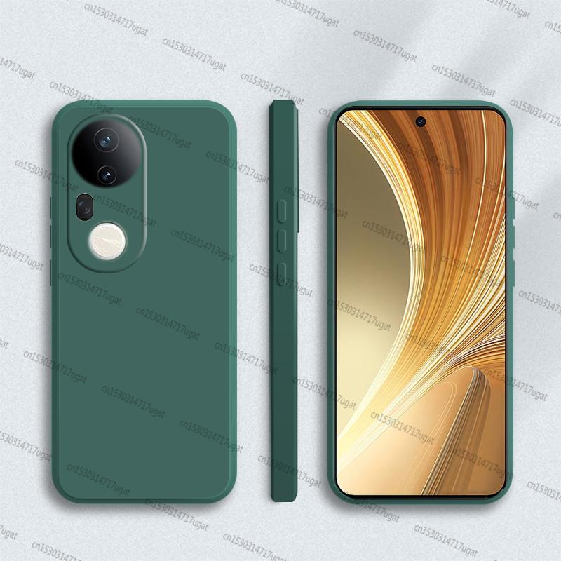 Для чехла Vivo T4 Ultra Для чехла Vivo T4 Ultra Мягкий жидкий силикон Конфетный цвет Чехол для телефона Для чехла Vivo T4 Ultra 6,67 дюйма